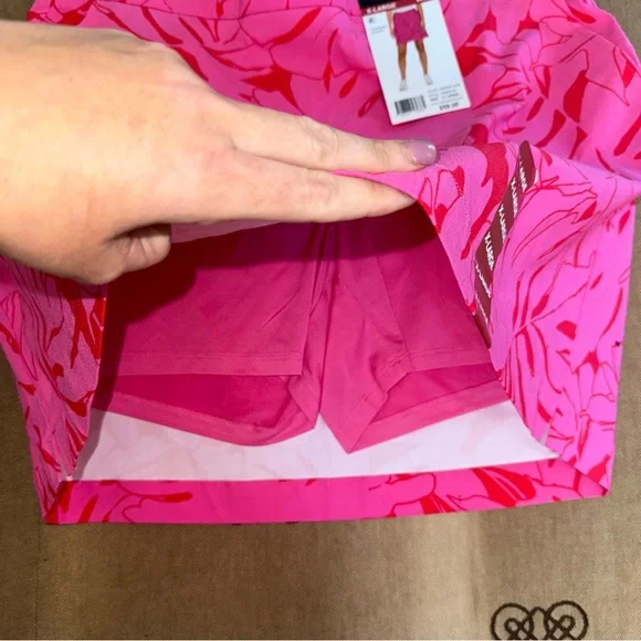 Rafaella NWT! Ladies Stretch Skort With Pockets In Carmine Rose Size XL - Picture 7 of 13